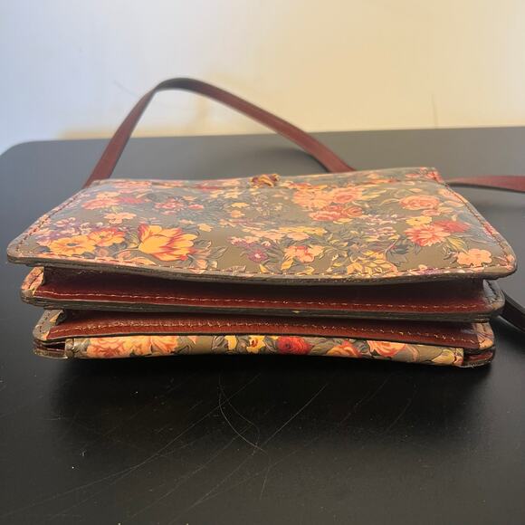 Patricia Nash, Bellizzi, English Country Floral Crossbody/Shoulder Bag - Picture 5 of 13